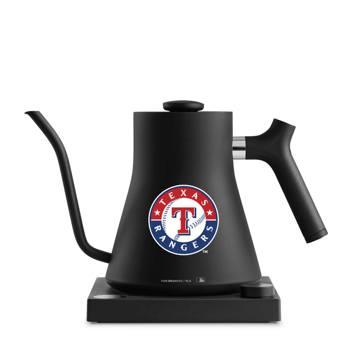 Fellow Electric Kettle with Texas Rangers Logos