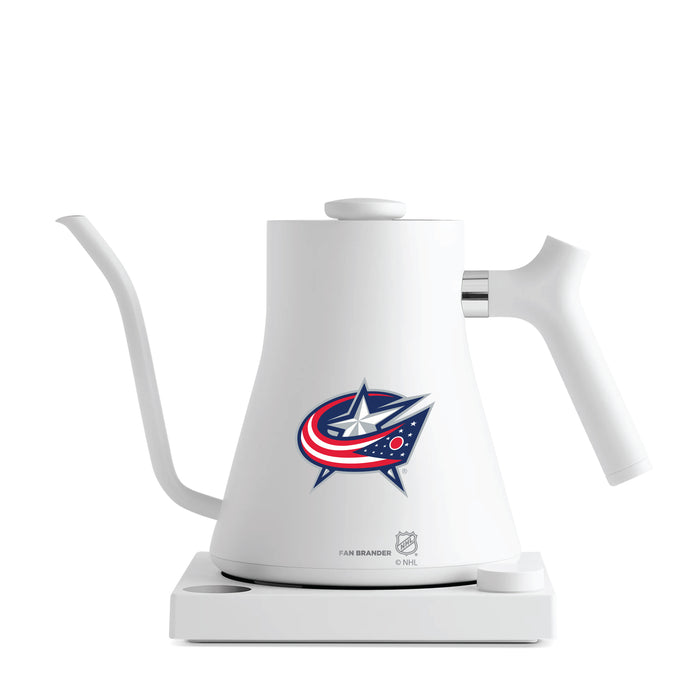 Fellow Electric Kettle with Columbus Blue Jackets Logos