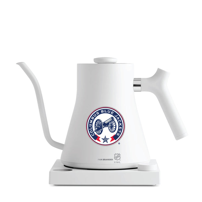 Fellow Electric Kettle with Columbus Blue Jackets Logos