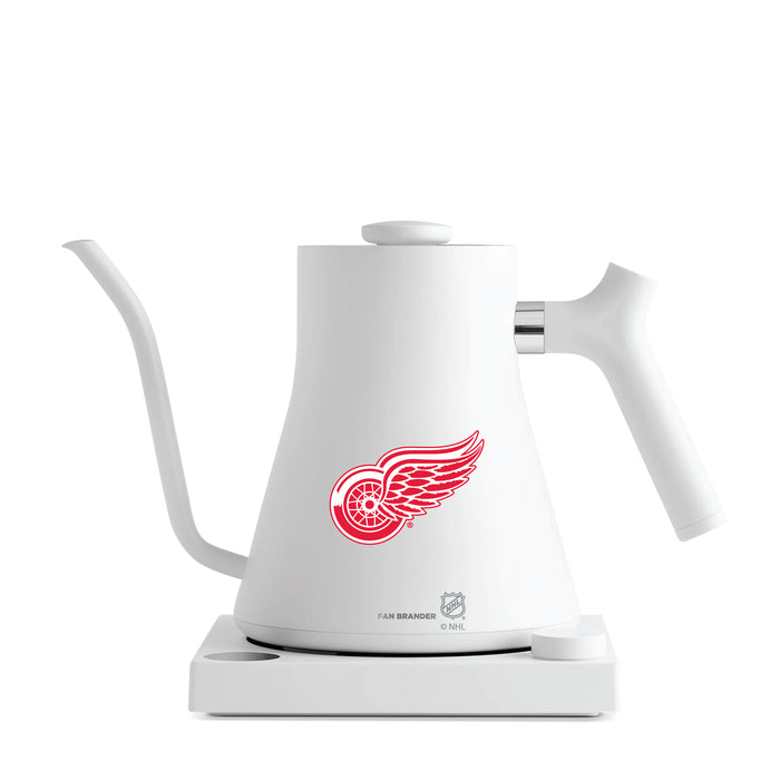 Fellow Electric Kettle with Detroit Red Wings Logos