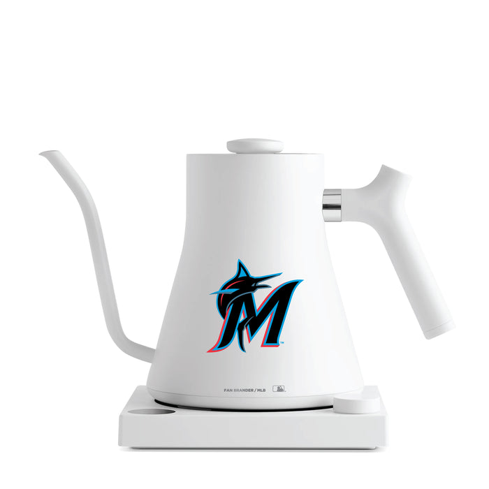 Fellow Electric Kettle with Miami Marlins Logos