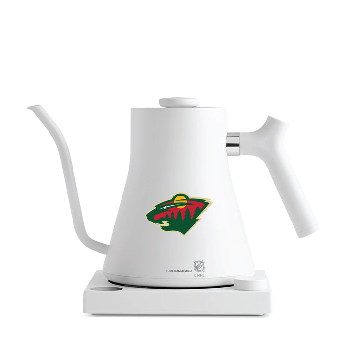 Fellow Electric Kettle with Minnesota Wild Logos