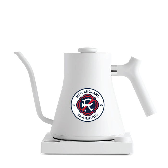 Fellow Electric Kettle with New England Revolution Logos