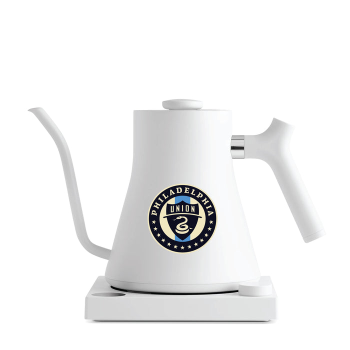 Fellow Electric Kettle with Philadelphia Union Logos