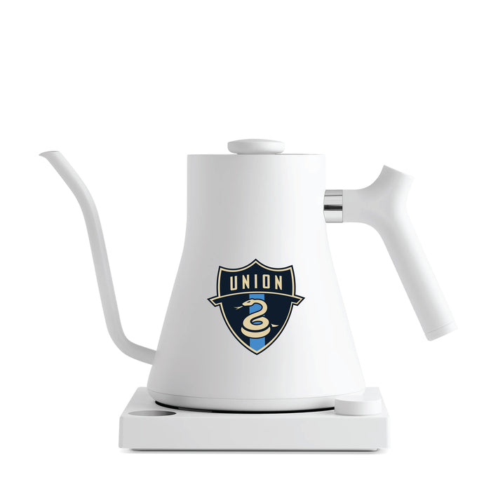 Fellow Electric Kettle with Philadelphia Union Logos