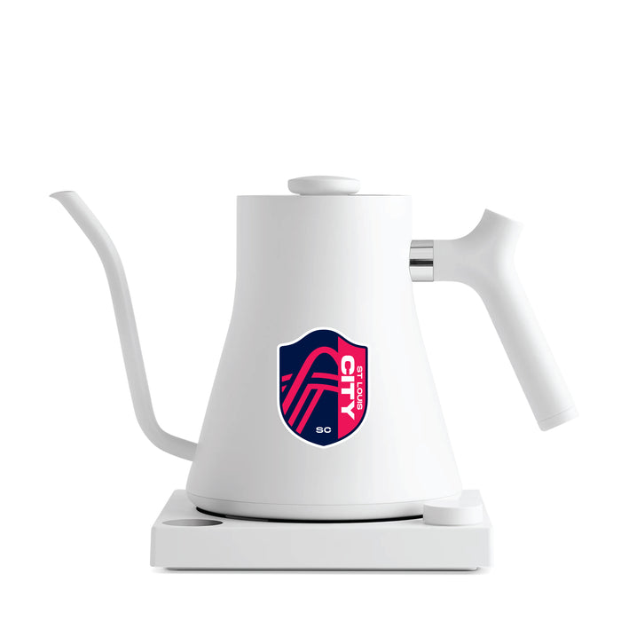 Fellow Electric Kettle with St. Louis City SC Logos