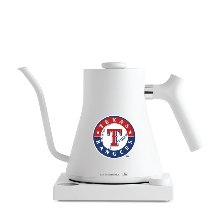 Fellow Electric Kettle with Texas Rangers Logos