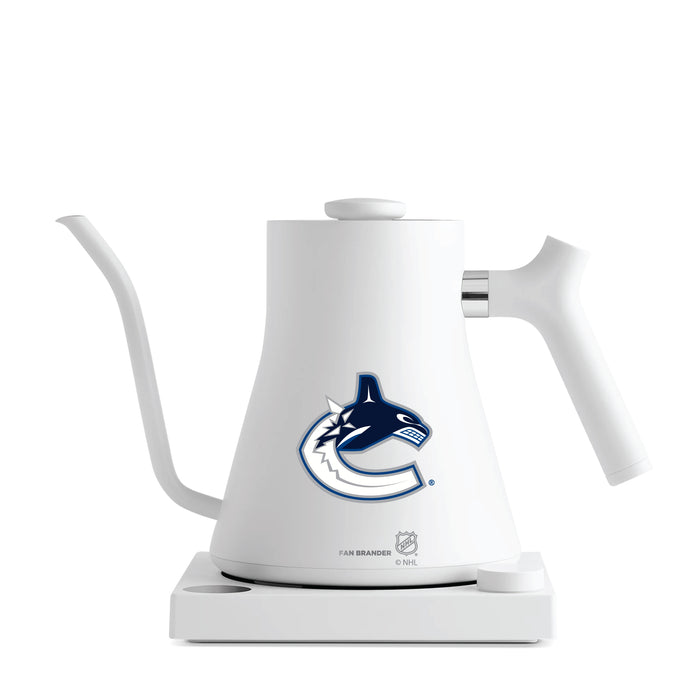 Fellow Electric Kettle with Vancouver Canucks Logos