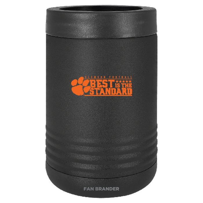 Fan Brander 12oz/16oz Can Cooler with with Clemson Tigers Tigers design