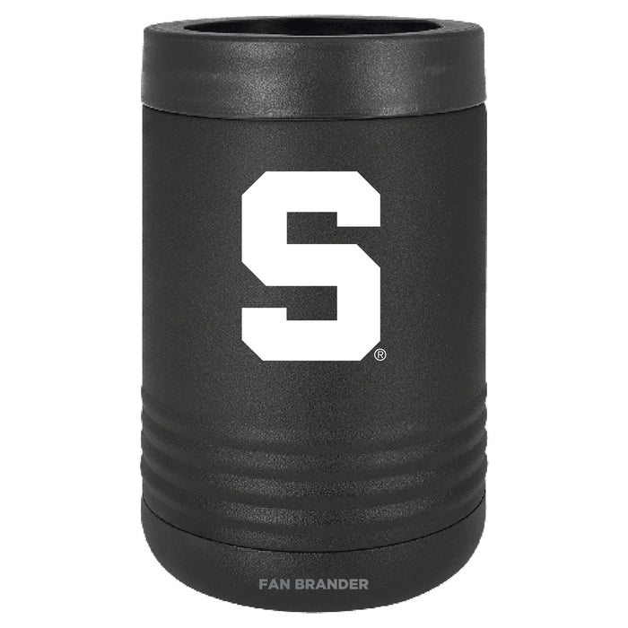 Fan Brander 12oz/16oz Can Cooler with with Michigan State Spartans Spartans design