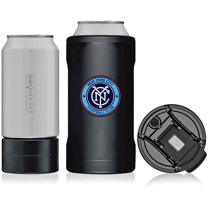 BruMate Hopsulator Trio 3-in-1 Insulated Can Cooler with New York City FC Primary Logo