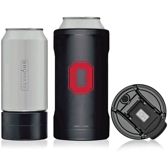 BruMate Hopsulator Trio 3-in-1 Insulated Can Cooler with Ohio State Buckeyes Secondary Logo
