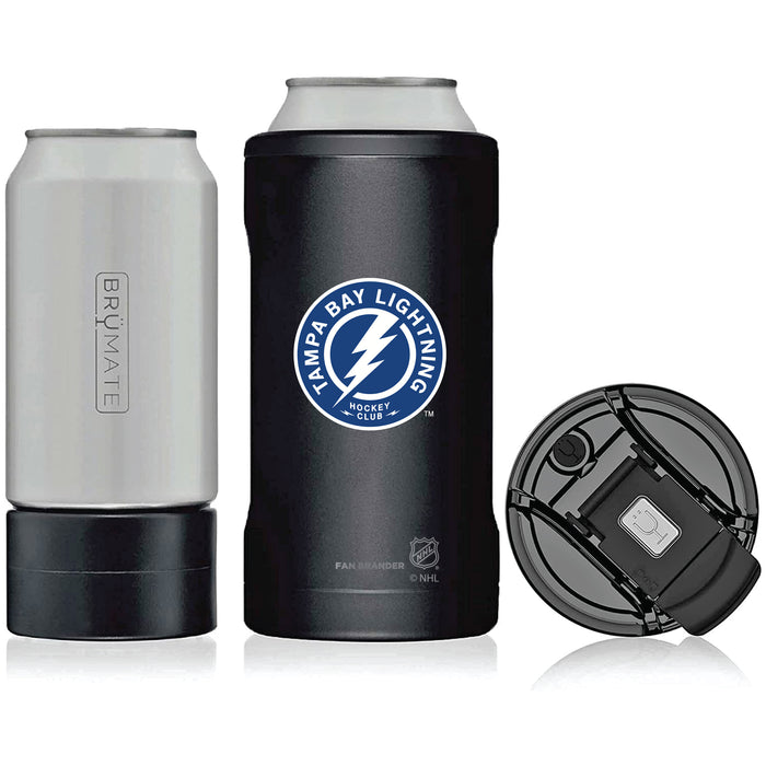 BruMate Hopsulator Trio 3-in-1 Insulated Can Cooler with Tampa Bay Lightning Secondary Logo