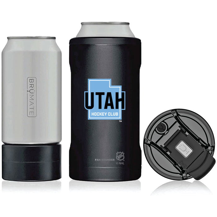 BruMate Hopsulator Trio 3-in-1 Insulated Can Cooler with Utah Hockey Club Secondary