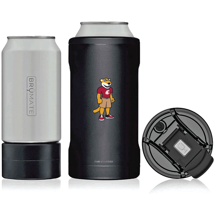 BruMate Hopsulator Trio 3-in-1 Insulated Can Cooler with Washington State Cougars Secondary Logo