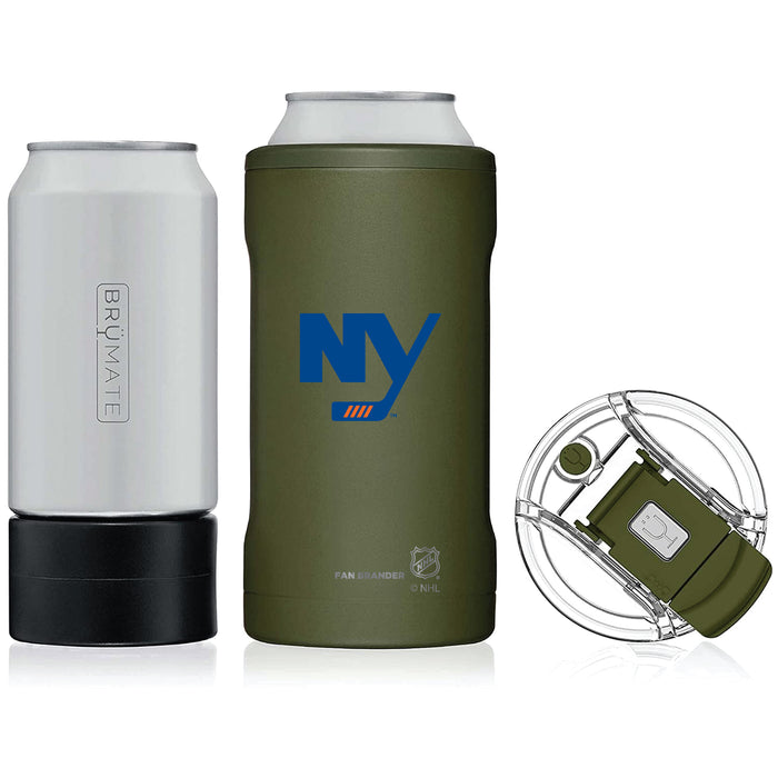 BruMate Hopsulator Trio 3-in-1 Insulated Can Cooler with New York Islanders Secondary Logo