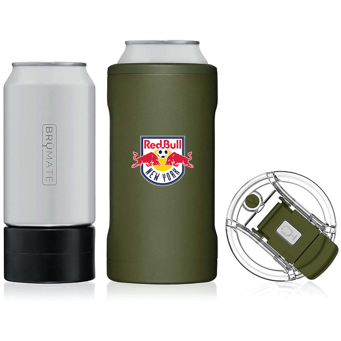 BruMate Hopsulator Trio 3-in-1 Insulated Can Cooler with New York Red Bulls Primary Logo