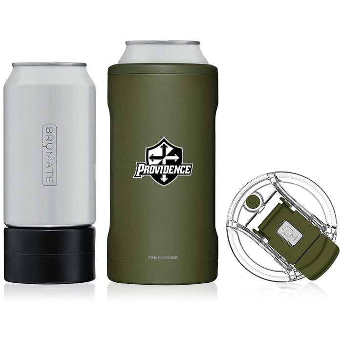 BruMate Hopsulator Trio 3-in-1 Insulated Can Cooler with Providence Friars Friars Shield