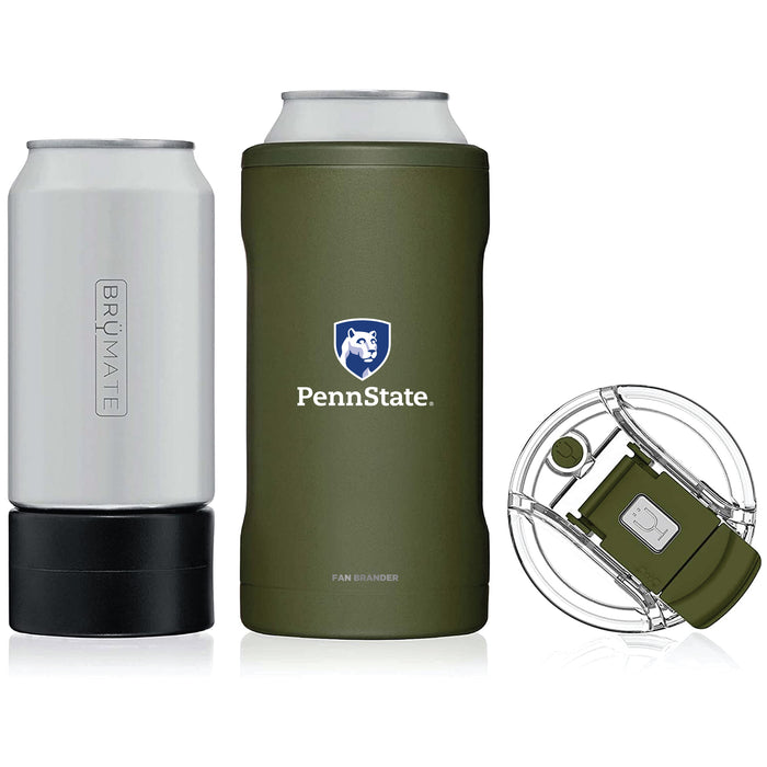 BruMate Hopsulator Trio 3-in-1 Insulated Can Cooler with Penn State Nittany Lions Shield