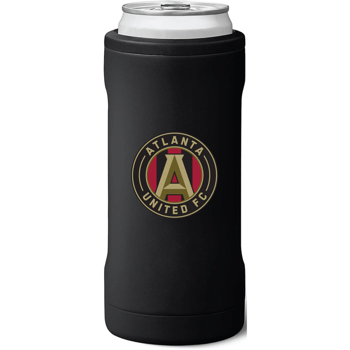 BruMate Slim Insulated Can Cooler with Atlanta United FC Primary Logo