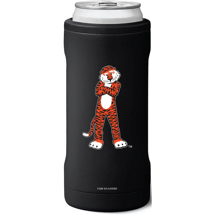 BruMate Slim Insulated Can Cooler with Auburn Tigers Secondary Logo