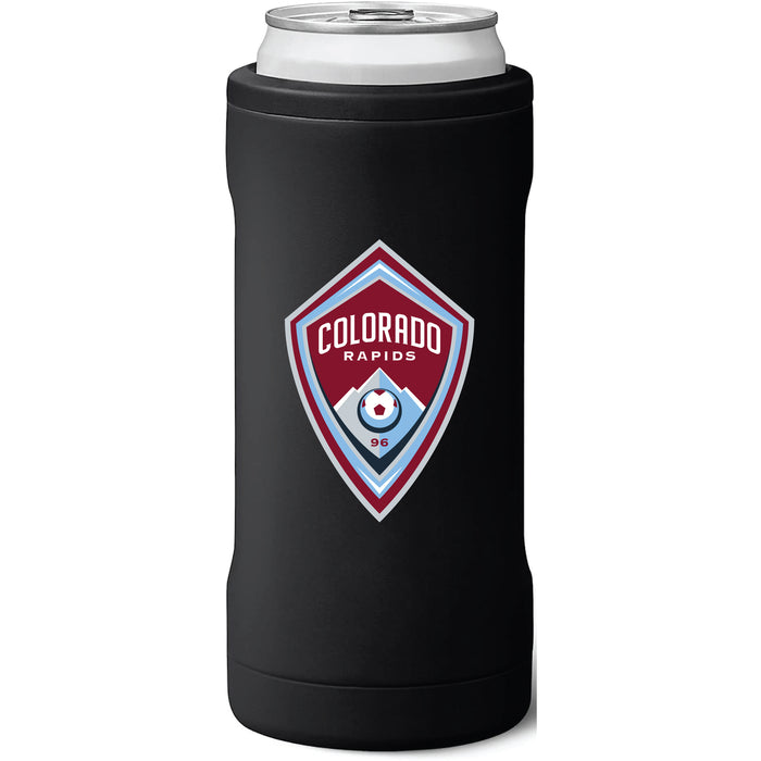 BruMate Slim Insulated Can Cooler with Colorado Rapids Primary Logo