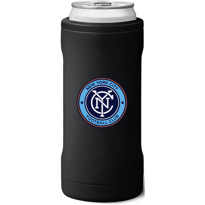 BruMate Slim Insulated Can Cooler with New York City FC Primary Logo