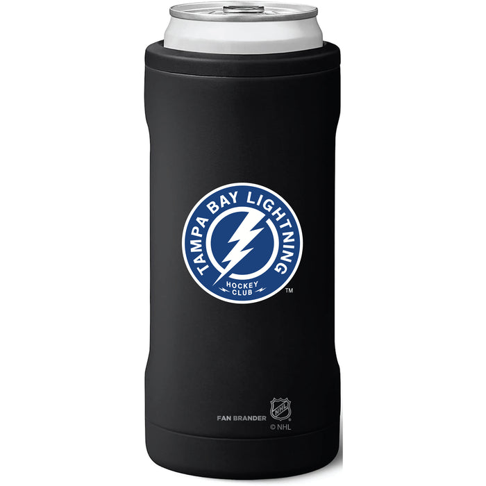 BruMate Slim Insulated Can Cooler with Tampa Bay Lightning Secondary Logo