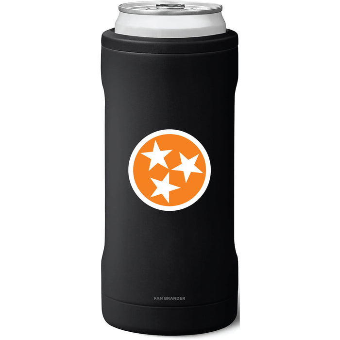 BruMate Slim Insulated Can Cooler with Tennessee Vols Tennessee Triple Star