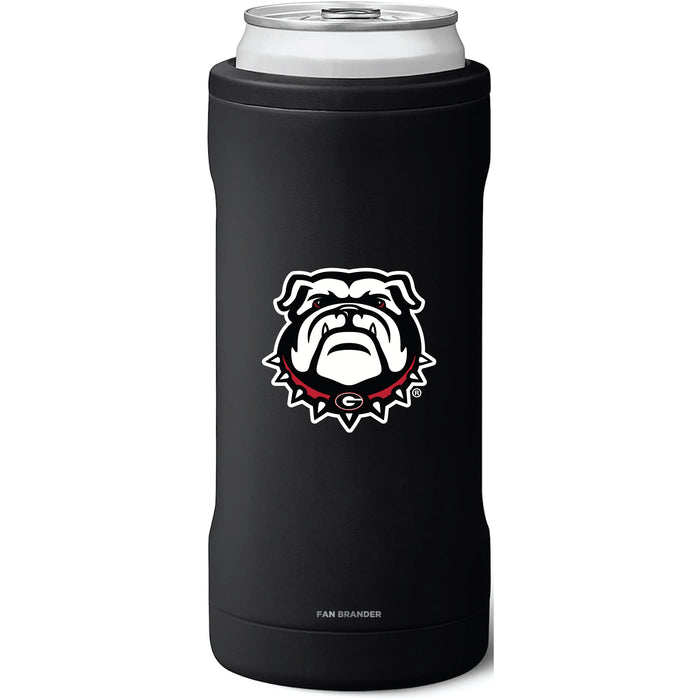 BruMate Slim Insulated Can Cooler with Georgia Bulldogs Secondary Logo