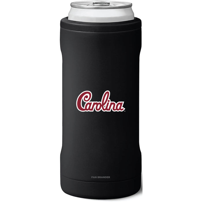 BruMate Slim Insulated Can Cooler with South Carolina Gamecocks Carolina