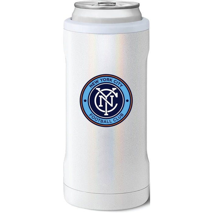 BruMate Slim Insulated Can Cooler with New York City FC Primary Logo