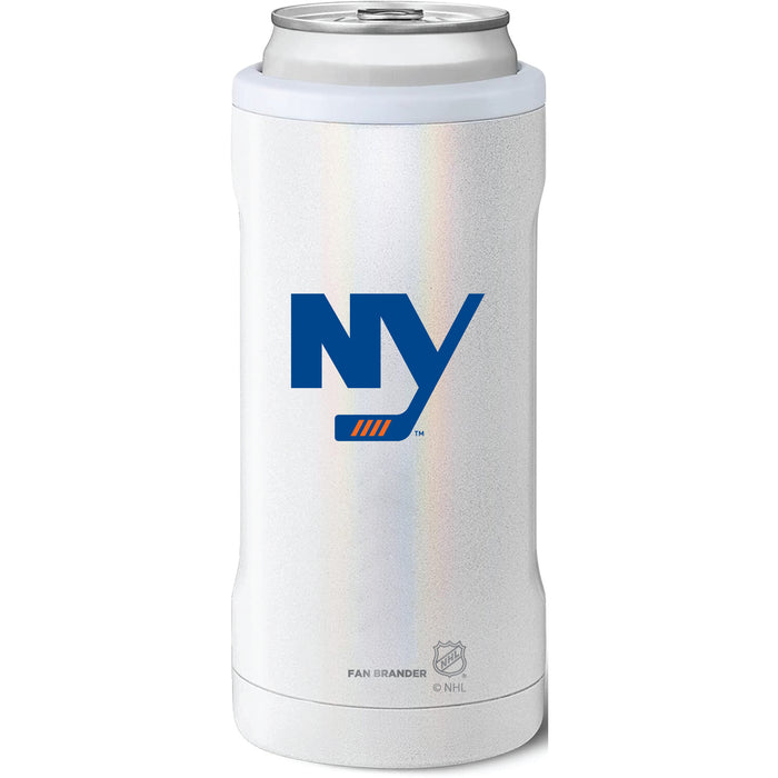 BruMate Slim Insulated Can Cooler with New York Islanders Secondary Logo