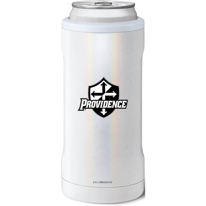 BruMate Slim Insulated Can Cooler with Providence Friars Friars Shield