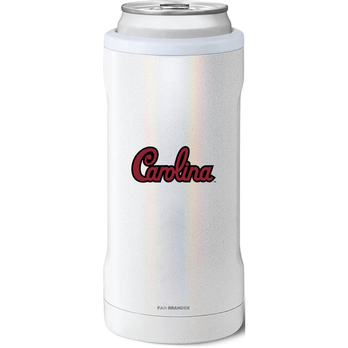 BruMate Slim Insulated Can Cooler with South Carolina Gamecocks Carolina