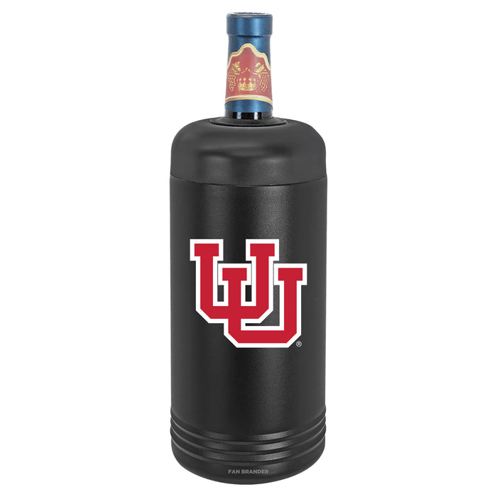 Fan Brander Wine Chiller Tumbler with with Utah Utes Utes design