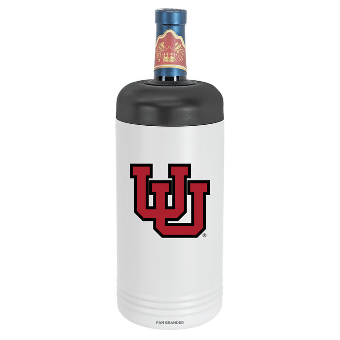 Fan Brander Wine Chiller Tumbler with with Utah Utes Utes design