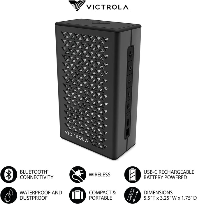 Victrola Music Edition 1 Speaker with Chicago Blackhawks Logos