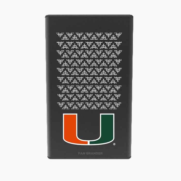 Victrola Music Edition 1 Speaker with Miami Hurricanes Logos