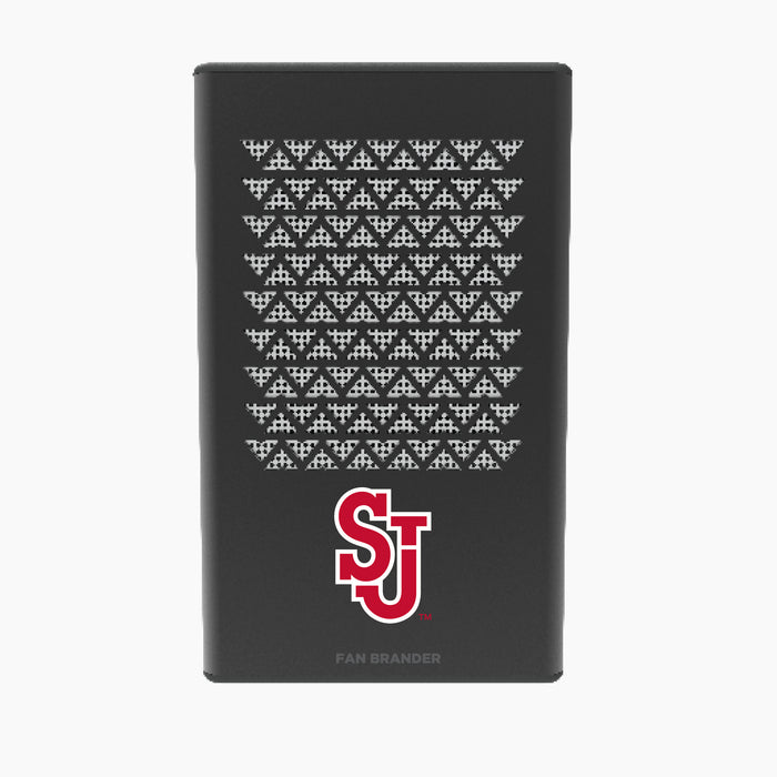 Victrola Music Edition 1 Speaker with St. John's Red Storm Logos