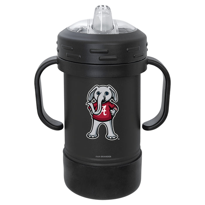 Fan Brander Sippy Cup Tumbler with Alabama Crimson Tide Logos