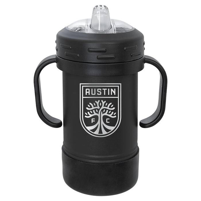 Fan Brander Sippy Cup Tumbler with Austin FC Logos