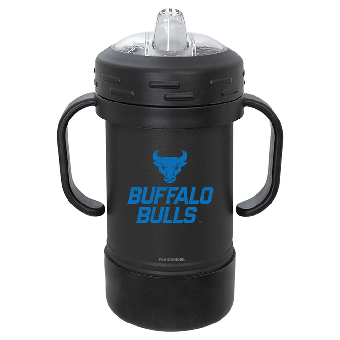 Fan Brander Sippy Cup Tumbler with Buffalo Bulls Logos