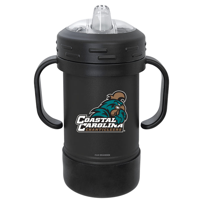 Fan Brander Sippy Cup Tumbler with Coastal Carolina Univ Chanticleers Logos