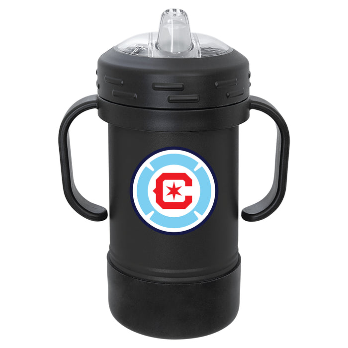 Fan Brander Sippy Cup Tumbler with Chicago Fire Logos