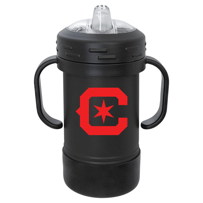 Fan Brander Sippy Cup Tumbler with Chicago Fire Logos