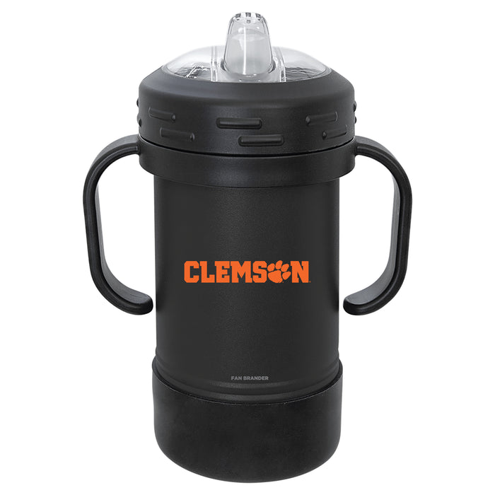 Fan Brander Sippy Cup Tumbler with Clemson Tigers Logos