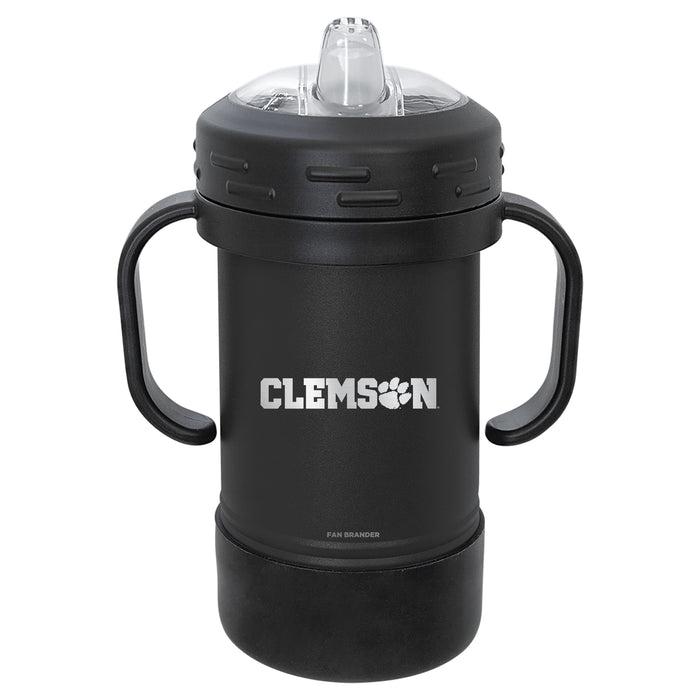 Fan Brander Sippy Cup Tumbler with Clemson Tigers Logos