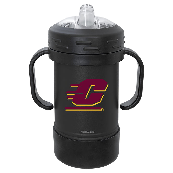 Fan Brander Sippy Cup Tumbler with Central Michigan Chippewas Logos