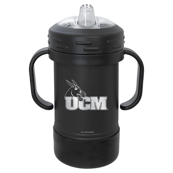 Fan Brander Sippy Cup Tumbler with Central Missouri Mules Logos